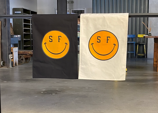 NEW SF Smile FLAG