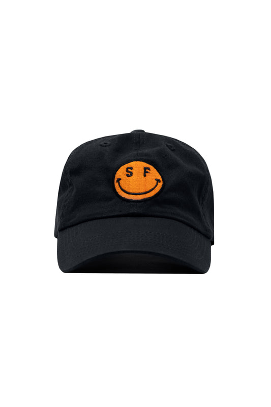 Smile SF Black Dad Hat